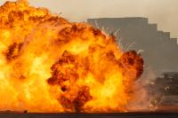 Tens of explosions were heard in Mt Augusta during the mayoral debate. (Unsplash)